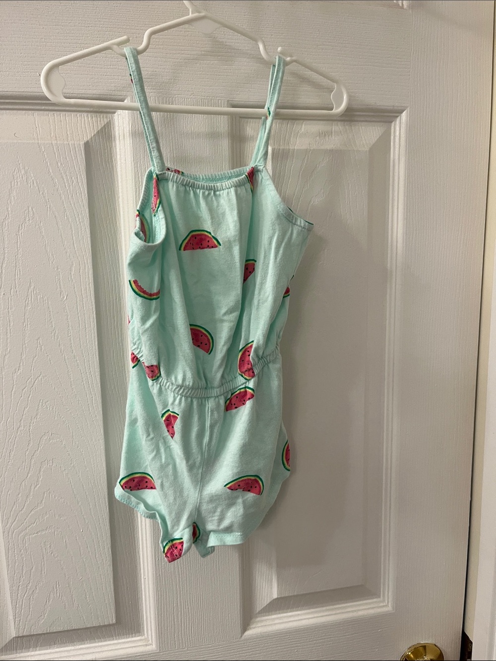 Old Navy Mint Green Watermelon Print Romper